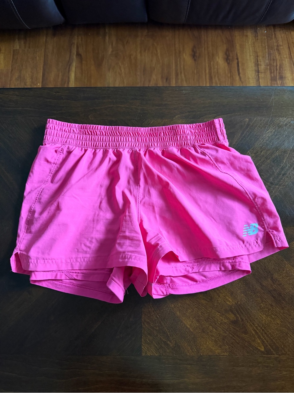 New Balance Bright Pink Athletic Shorts